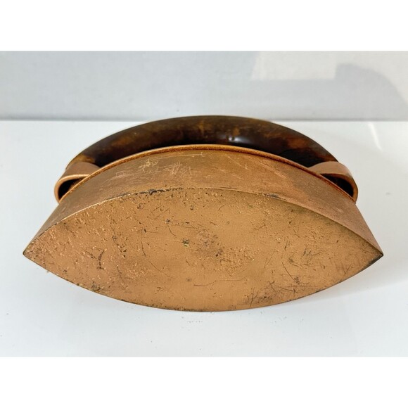 ANTIQUE Colebrookdale Iron 1 Detachable Wood Handle - Boyertown, PA  Letter C, - Picture 3 of 13